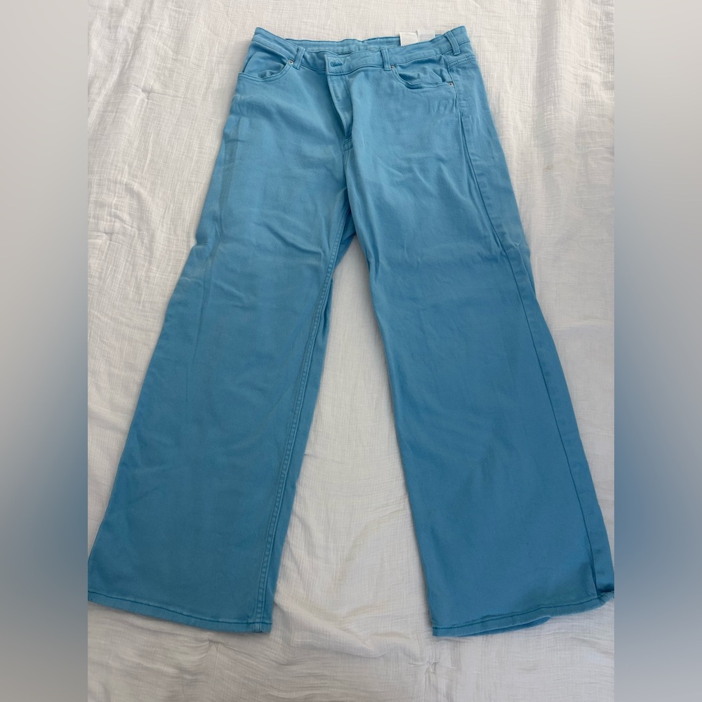 H&M Blue Flare & Wide Leg Jeans